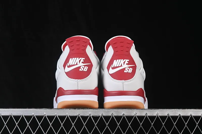 All categories Air Jordan Jordan series basketball shoes Air Jordan 4 LJR version Nike SB x Air Jordan 4 OG "Varsity Red" AJ4 Joe 4 University Red DR5415-106